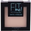 Maybelline Fit Me! Matte + Poreless Compact Matte Powder - Kompaktný zmatňujúci púder 9 g - 104 Soft Ivory