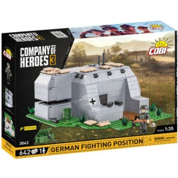 Cobi 3043 Company of Heroes 3 Německé bojové opevnění