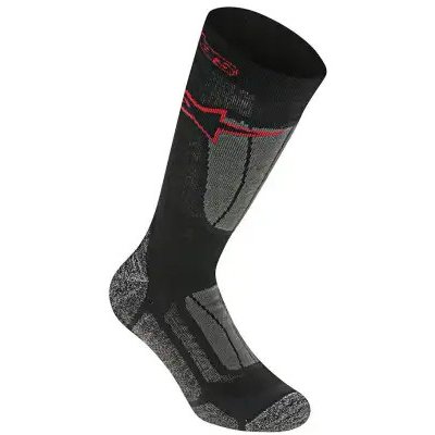 Alpinestars Thermal Crew Socks ponožky čierne/ červené