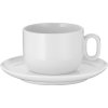 WMF Šálka na cappuccino s podšálkou BARISTA biela 2 x 160 ml