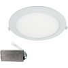 LED PANEL KRUH 18W 6500K IP44+ NÚDZOVÝ ZDROJ