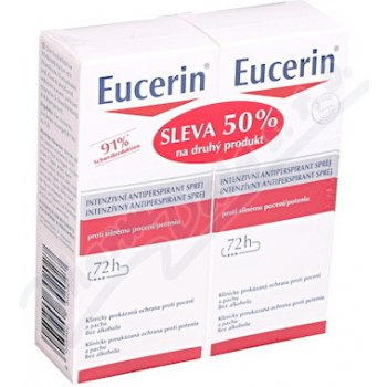 Eucerin Intenzívny deospray 2 x 30 ml