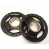 Pogumovaný záťažový kotúč, 51 mm - 2x1,25 kg S-SPORT