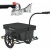 Prepravný príves za bicykel 90 l s plachtou, čierny