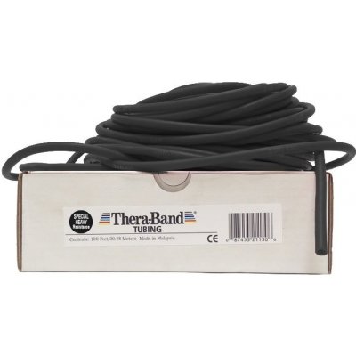 Thera-Band Tubing 30,5 m, čierna, špeciálne silná