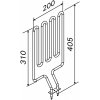Vykurovacie teleso, špirála pre saunové kachle D36, 1800W/230V