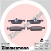 ZIMMERMANN Sada brzdových platničiek kotúčovej brzdy 25702.180.1