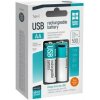 Batéria nabíjacia ColorWay AA 2200mAh, Li-Pol, USB-C, 1.5V, 6ks (CW-UBAA-12)