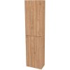 Aira, kúpeľňová skrinka 170 cm vysoká, pravé otváranie, Multidecor, Light Select Walnut