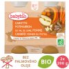Babybio mrkva tekvica a jablká s kačacím mäsom 2 x 200 g