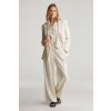 GANT PINSTRIPE LINEN PANT EGGSHELL