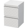 Kúpeľňová skrinka nízka SAT Cube Way 32,5x51x33 cm biela mat CUBE3DN322ZBP