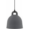 Normann Copenhagen Závesná lampa Bell, stredná – sivá