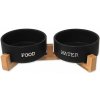 Dog Fantasy Set keramické misky so stojanom 2 x 400 ml