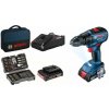 BOSCH GSR 18V-50 - 0.601.9H5.004 - Akumulátorový vŕtací skrutkovač + 43 ks sada príslušenstva