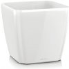 Kvetináč Lechuza Quadro 21/20 biela