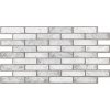 Obkladové panely 3D PVC TP10009236, cena za kus, rozmer 971 x 498 mm, tehla svetlá , GRACE