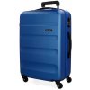 JOUMMABAGS ABS Cestovný kufor Roll Road Flex Blue ABS plast, 91 l