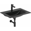 Ideal Standard Connect Air umývadlo 64x46 cm obdĺžnik klasické umývadlo-umývadlo na nábytok čierna E0289V3