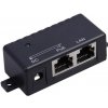 POE-BOX1-G, PoE injektor LED, 10/100/1000Mbps, 2.1/5.5mm
