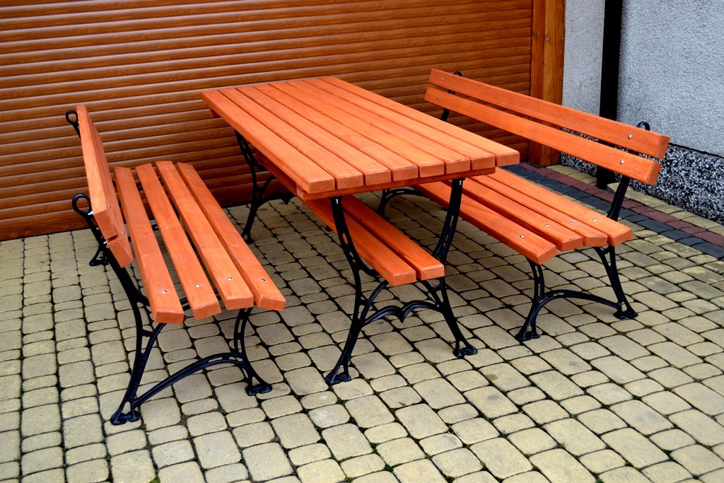 NaK Parková zostava Alenka 150 cm 3 cm teak