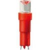 LED auto žiarovka T5 LED 0,3W 12V červená