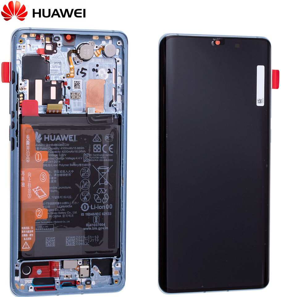 LCD Displej + Dotykové sklo Huawei P30 Pro - originál