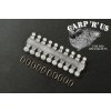 Zarážky na háček Carp´R´Us Swivel Rig Bead & Ring Kit