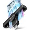Axagon CRE-SMPC, USB-C, čítačka kariet Smart card / ID card CRE-SMPC