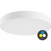 Rabalux Biele stropné LED svietidlo Tartu okrúhle 300mm 24W IP44 CCT 7894