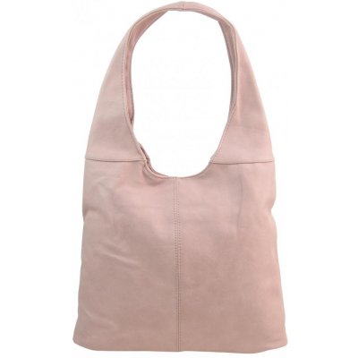 Barebag dámska shopper kabelka cez rameno svetlo ružová