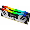 Kingston FURY Renegade/ DDR5/ 32GB/ 6000MHz/ CL32/ 2x16GB/ RGB/ Black/ Silv KF560C32RSAK2-32
