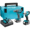 Makita súprava Combo 18V Dlx2339Jx1 (Ddf482+Dtd156) 2X5.0Ah Makpac