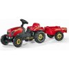 Rolly Toys Rolly Kid Tractor červený s přívěsem (5012121)
