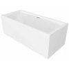 Riho Still Square Plug&Play vaňa so zástenou 170x75 cm biela B100030005