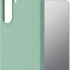 AlzaGuard Premium Silicone Samsung Galaxy S25 5G světle zelený AGD-PCS441E