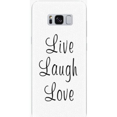 Púzdro iSaprio - Live Laugh Love - Samsung Galaxy S8
