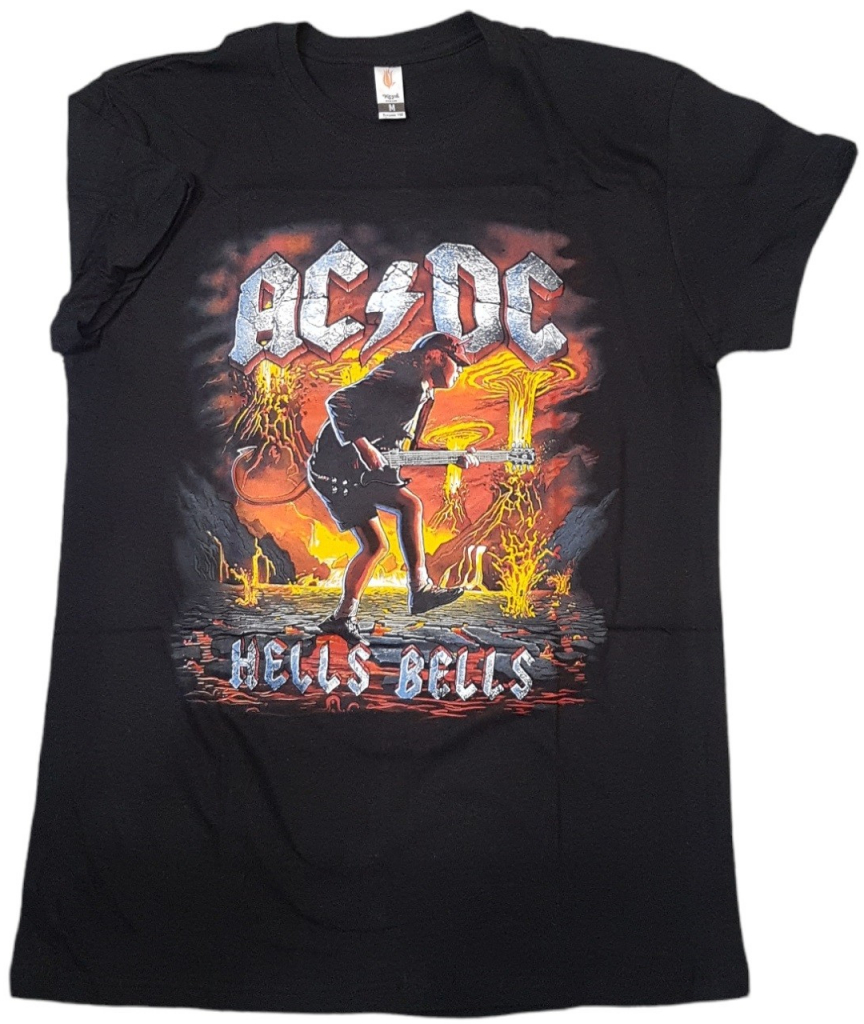 Tričko AC/DC Hell\'s Bells Chvost čierne
