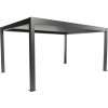 Oceľová pergola 5 x 3,5 tm.sivá-metalíza