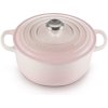 Le Creuset - Liatinový hrniec okrúhly s pokrievkou 24 cm/4,2l ružový