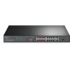 TP-Link CCTV switch TL-SL1218P (16x100Mb/s, 1xGbE uplink, 1xGbE/1xSFP combo uplink, 16xPoE+, 150W)