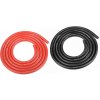 Team Corally Silikonový kabel 4,5qmm, 12AWG, 2x1metr, černý a červený