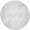 MagicHome Vianoce Podložka MagicHome pod tanier, 38 cm, strieborná