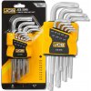 JCB JCB 9dielna sada Torx kľúčov L-typ T10–T50, Cr-V