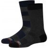 SAXX WHOLE PACKAGE CREW 2PK, Ombre Rugby/black Heather - L