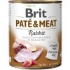 RIT Mokré krmivo pre psov BRIT PATÉ & MEAT Rabbit 800 g