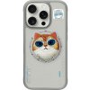 Zadný kryt NIMMY case GLASSE COOL CAT compatible with MagSafe pre Apple iPhone 16 Pro Max, šedá