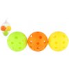 Teddies Loptička florbalová 3ks plast 7cm