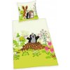Herding Bavlnené obliečky Krtko, 135 x 200 cm, 80 x 80 cm