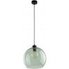 TK Lighting | Závesný luster CUBUS 1xE27/15W/230V čierna/dymová zelená | 6778